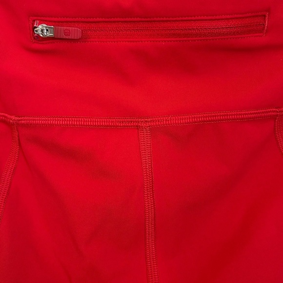 Lululemon Women’s Pace Rival Crop 22" Four-Way Stretch Leggings in Dark Red, 8 - Picture 10 of 14